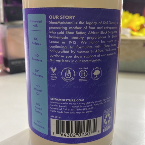 Shea Moisture new Scalp Moisture Shampoo - Picture 4 of 6